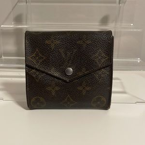 Vintage Authentic Louis Vuitton Monogram Wallet